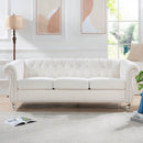 Rolled Arm Chesterfield 3 Seater Sofa by Unique Piece Furniture