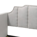 Peridot Twin Daybed With Trundle - Dove Gray by HouseOfZazla