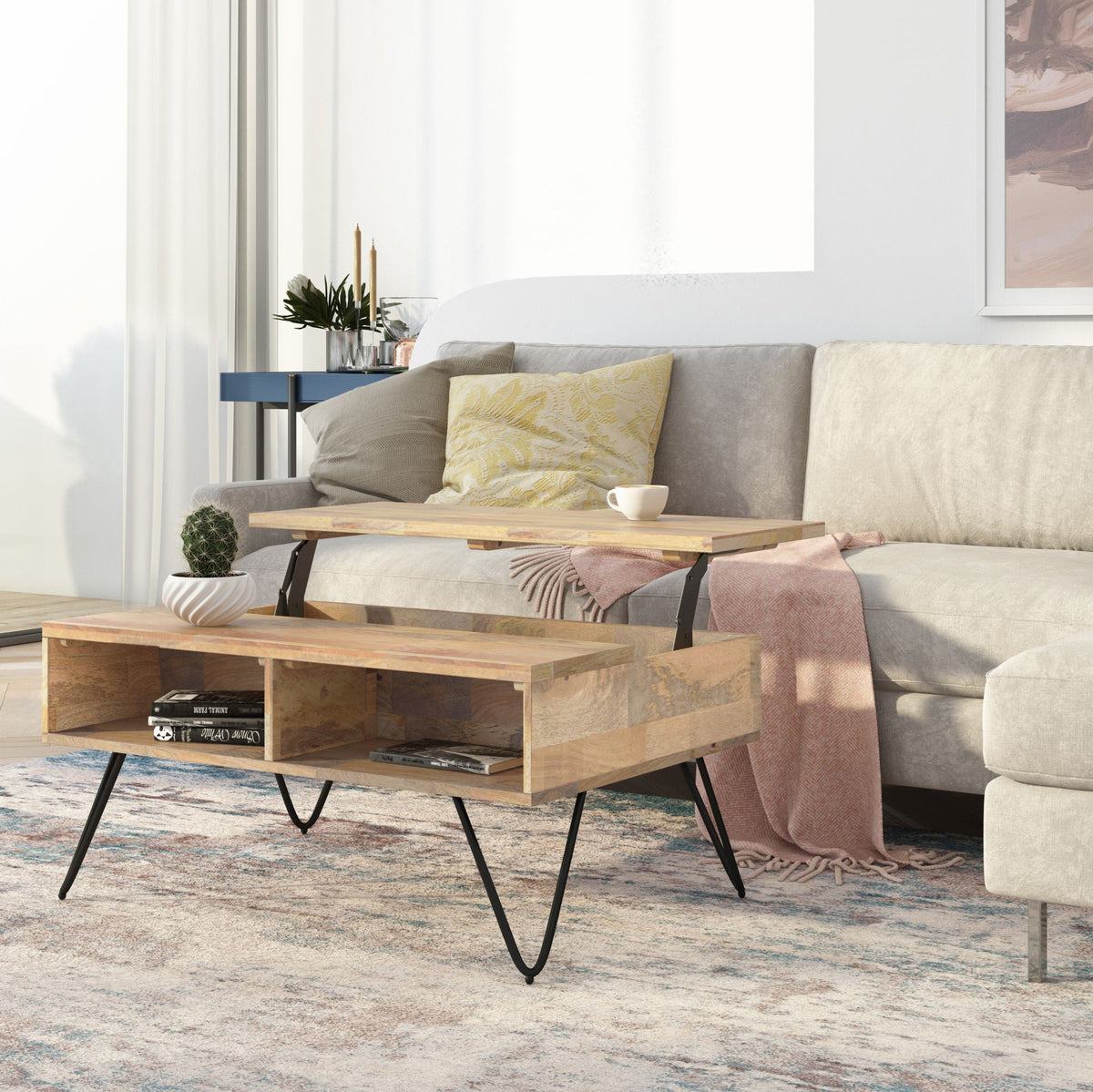 Hunter - Handcrafted Lift Top Coffee Table, photo 19 of 40