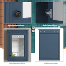 Wall Mounted Bathroom Storage Medicine Cabinet For Over Toilet With Mirror by HouseOfZazla