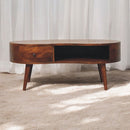 Wave Coffee Table With 1 Drawer by HouseOfZazla