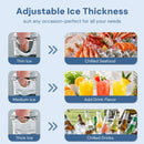 265LBS Freestanding Commercial Ice Maker by Kismile