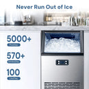 265LBS Freestanding Commercial Ice Maker by Kismile