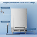 100LBS/200LBS/265LBS Freestanding Commercial Ice Maker Z5845A by Kismile