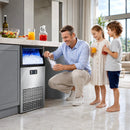 265LBS Freestanding Commercial Ice Maker by Kismile