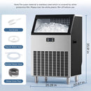 100LBS/200LBS/265LBS Freestanding Commercial Ice Maker Z5845A by Kismile