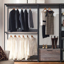 Monica - Walk-In Closet System, Modular Design - Rustic by HouseOfZazla