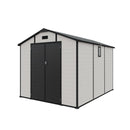 8x10 FT Plastic Outdoor Storage Shed