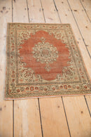 2x2.5 Distressed Antique Jalili Tabriz Rug Mat