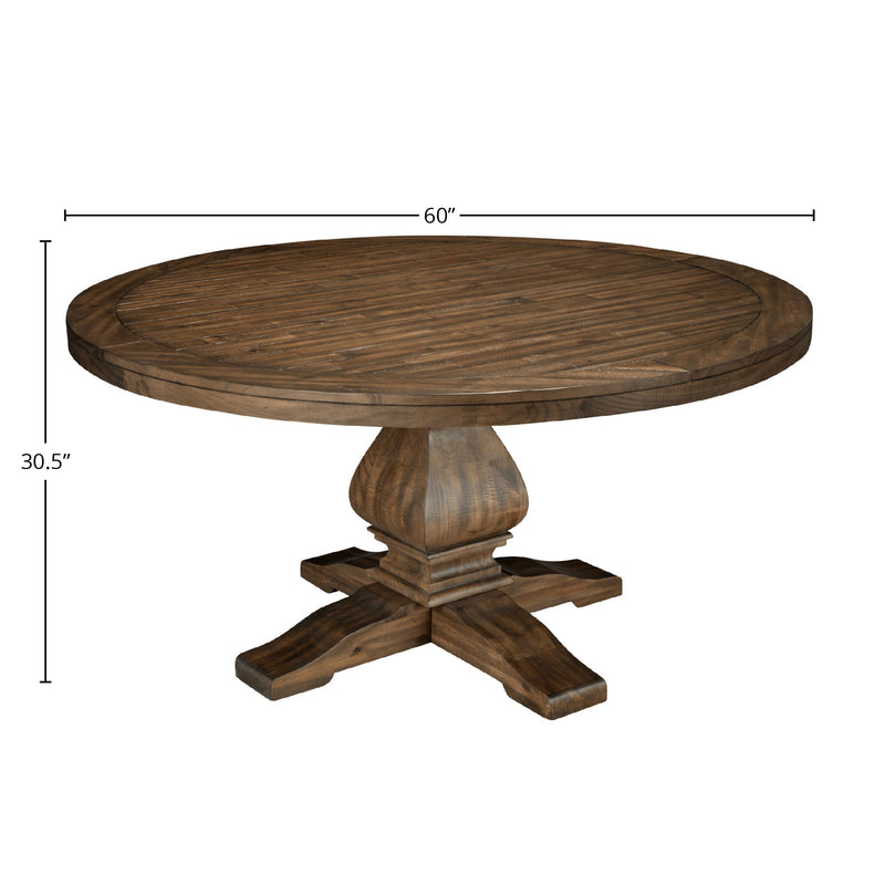 Kensington Round Dining Table, Walnut