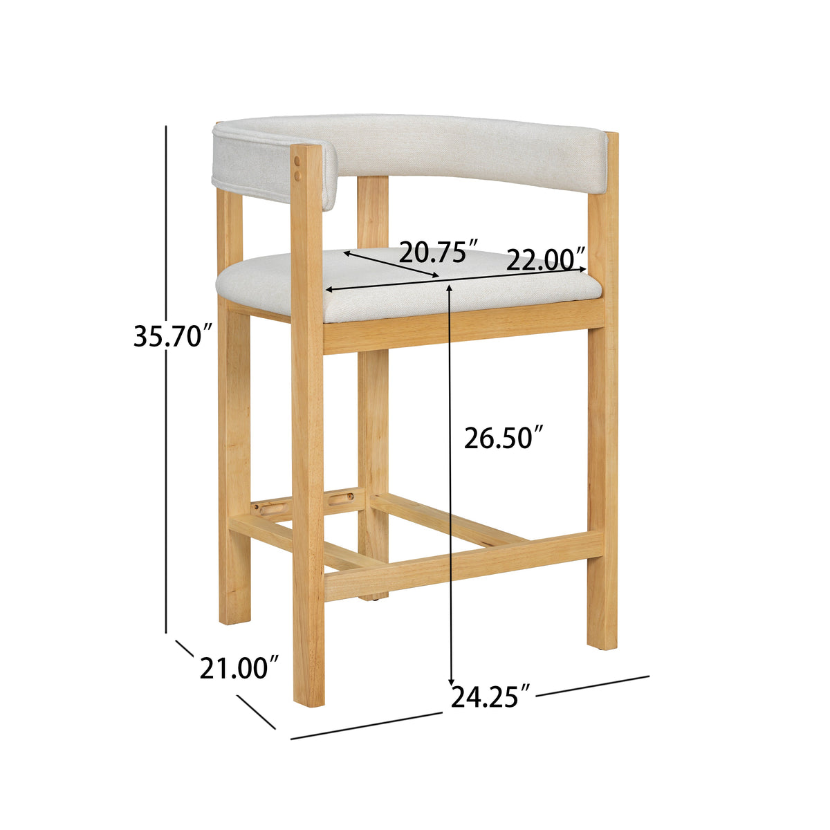 Counter Stool Set of 2, photo 10 of 10