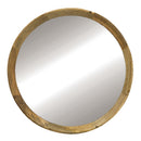 Transitional Decor Style Wall Mirror Decor With Frame For Bathroom by HouseOfZazla