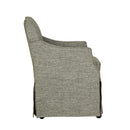 London - Upholstered Skirted Dining Arm Chair by Unique Piece Furniture
