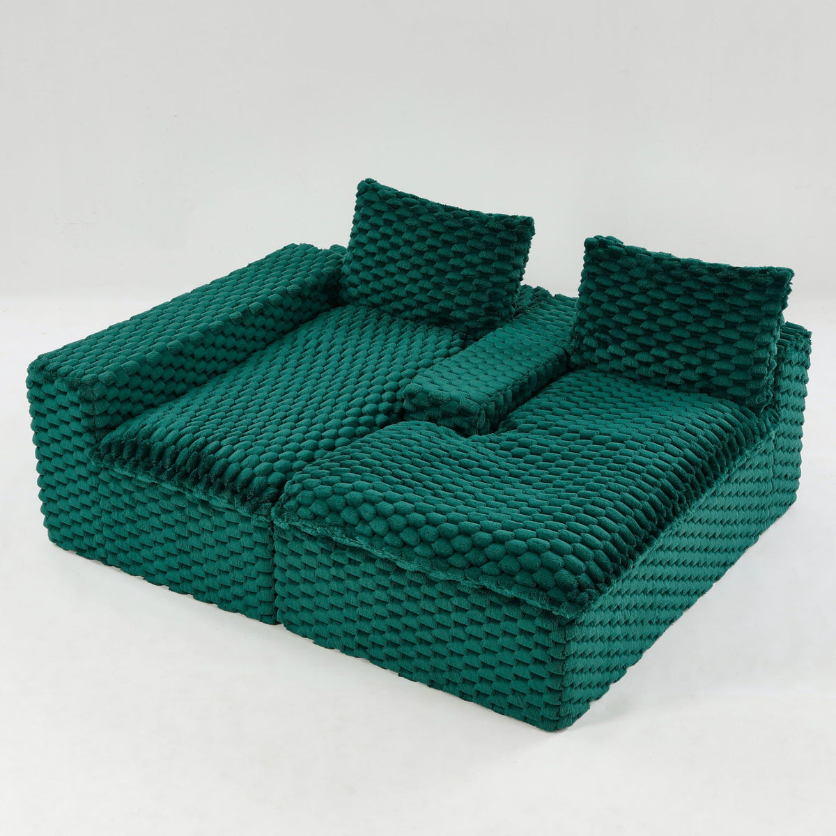 Modular Sofa, Convertible Twin Seat With Chaise Lounge, photo 28 of 40