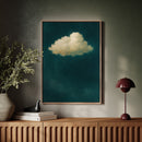 Lonely Cloud in Emerald Silence
