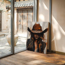 Cowgirl in Crimson – Modern Western Grit