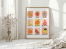 Fruits of the Spirit Illustrated Print