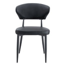 Minimalist Ergonomic Dining Chair With Curved Backres (Set of 4) by HouseOfZazla