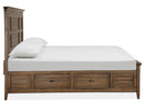 Bay Creek - Complete Panel Bed With Storage Rails