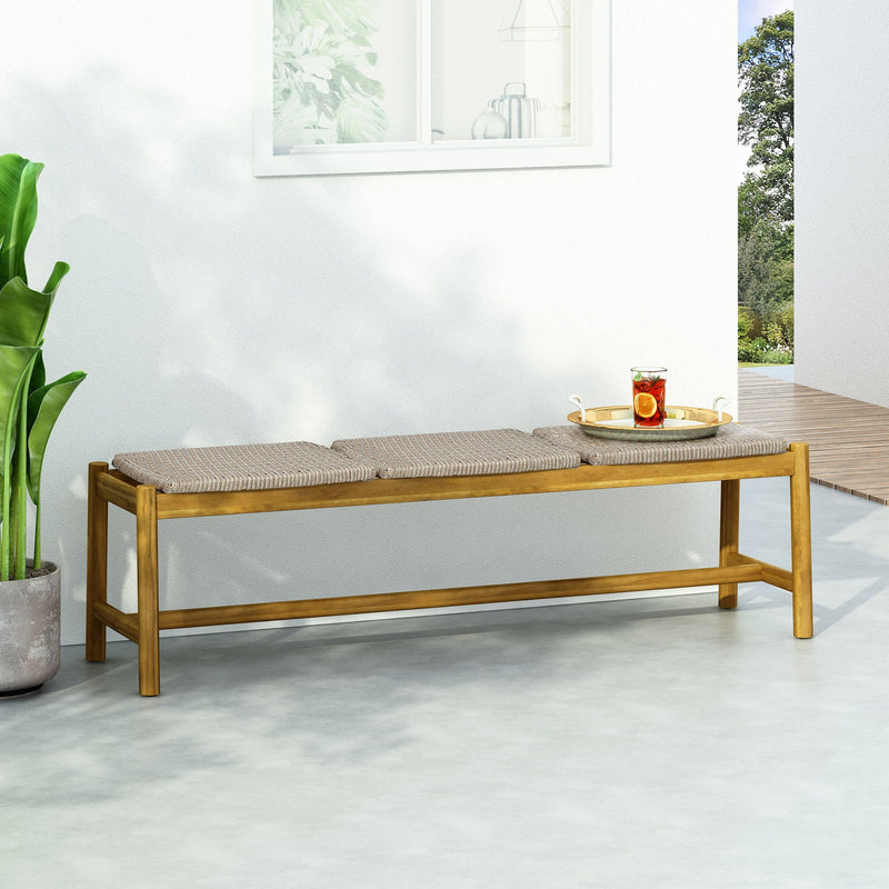 Cambria - 3 Seater Bench - Teak, photo 2 of 9