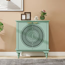 Hollow - Carved 2 Doors Accent Cabinet by HouseOfZazla
