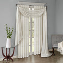 Solid Crushed Curtain Panel Pair (2 Pcs Window Panels)