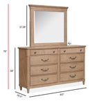 Harmony Heights - Double Drawer Dresser