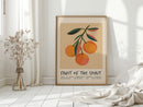 Fruit of the Spirit Citrus Branch Print