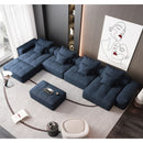Modern Oversized DIY Combination Modular Sectional Sofa With Pillows