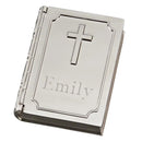 Book Shaped Box With Cross On Cover by creativegiftsdirect