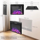 26" Electric Fireplace Insert by LJGDeals