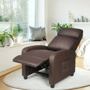 Recliner Sofa Wingback Chair with Massage Function by LJGDeals