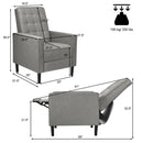 Mid-Century Push Back Recliner Chair by LJGDeals