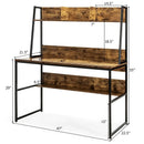 47-Inch Computer Desk Writing Study Table Workstation by LJGDeals