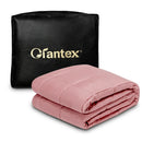 20 lbs 60" x 80" Heavy Weighted Soft Breathable Blanket with Natural Bamboo Fabric -Pink by LJGDeals