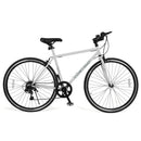 26 Inch Mountain Bike Adjustable with 6-Speed and All-terrain Rubber Wheels by LJGDeals