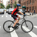 26 Inch Mountain Bike Adjustable with 6-Speed and All-terrain Rubber Wheels by LJGDeals