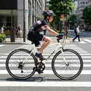 26 Inch Mountain Bike Adjustable with 6-Speed and All-terrain Rubber Wheels by LJGDeals
