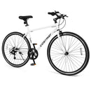 26 Inch Mountain Bike Adjustable with 6-Speed and All-terrain Rubber Wheels by LJGDeals