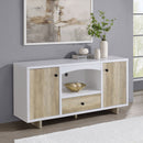 Yesler - 2 Door Storage Cabinet - White by HouseOfZazla