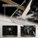 Dual Sliding Frameless Shower Door 44-48 in W x 75 in H by HouseOfZazla