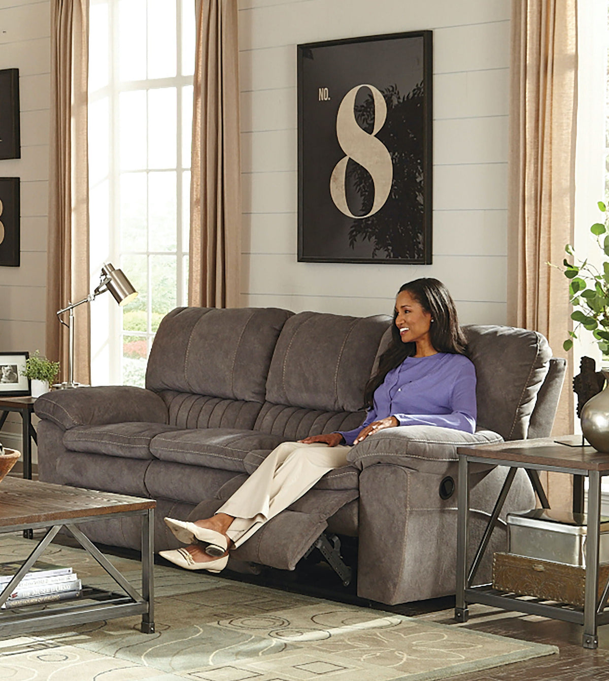 Reyes - Lay Flat Reclining Sofa, photo 3 of 14