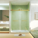 Frameless Double Sliding Shower Door by HouseOfZazla