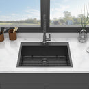 Drop In Kitchen Sink, 16 Gauge Stainless Steel, Topmount by HouseOfZazla