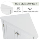 Triangle Bathroom Storage Cabinet With Adjustable Shelves, Freestanding Floor Cabinet For Home Kitchen by HouseOfZazla