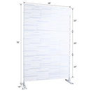 Outdoor & Indoor Freestanding Metal Privacy Screen by HouseOfZazla