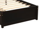 Platform Storage Bed Wood Bed Frame With Two Drawers And Headboard by Unique Piece Furniture