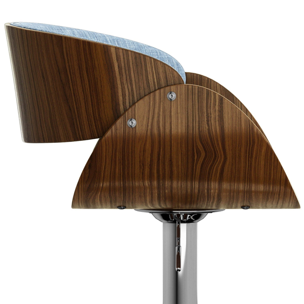 Amery - Mid Century Modern Adjustable Swivel Bar Stool, photo 8 of 36