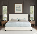 Platform Bed & Upholstered Headboard