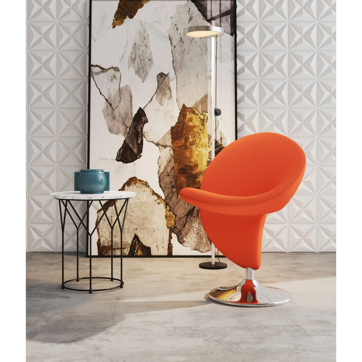 Curl - Swivel Lounge Chair, photo 13 of 39